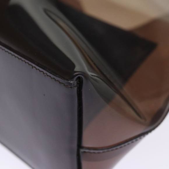 GUCCI Shoulder Bag Vinyl Brown Auth 74653 - Picture 15 of 16